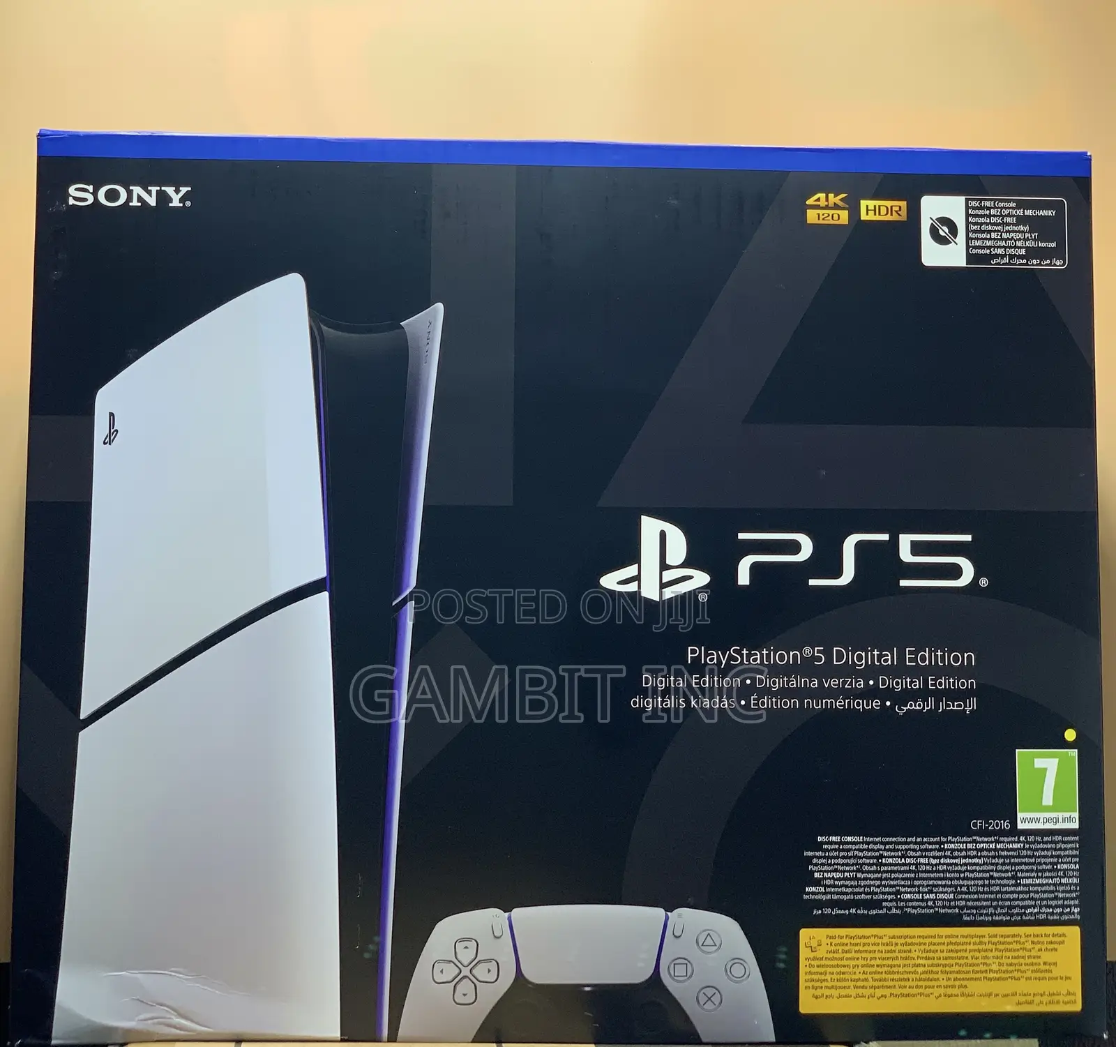 Playstation 5 Slim Console Digital 1tb