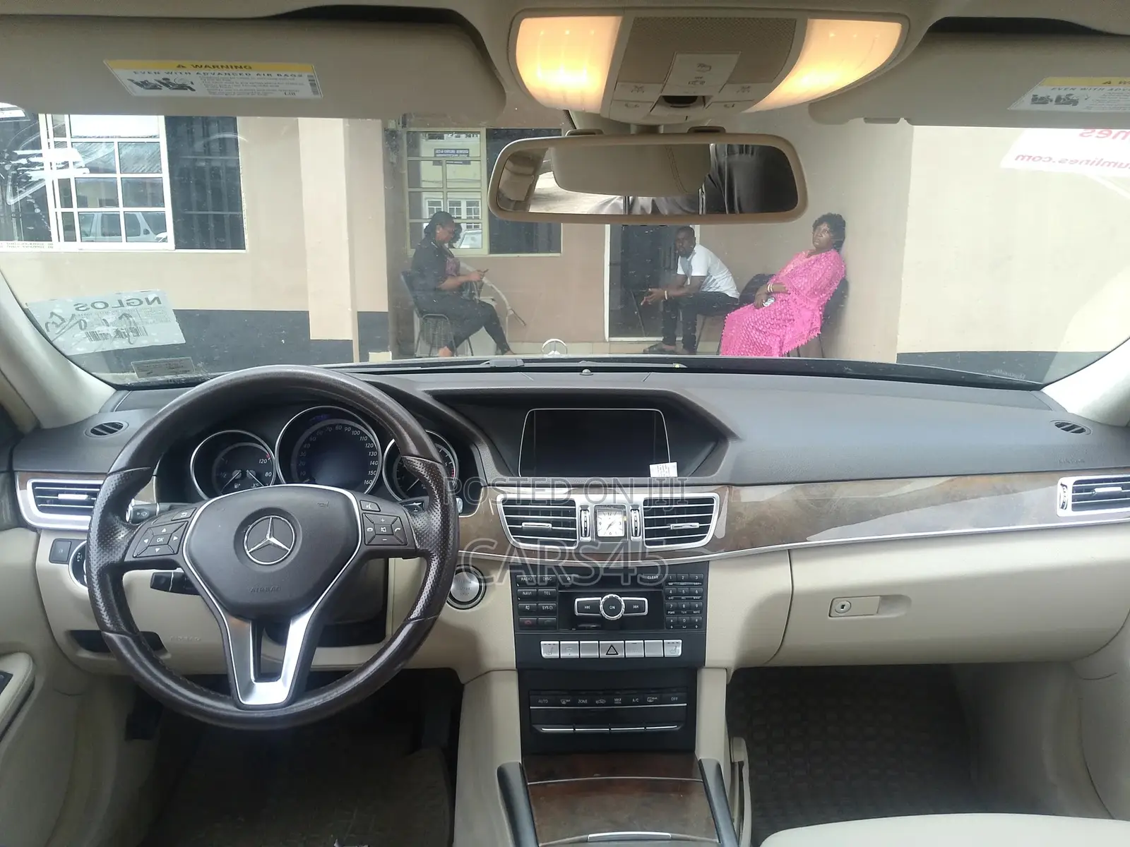Mercedes-Benz E350 2015 Blue
