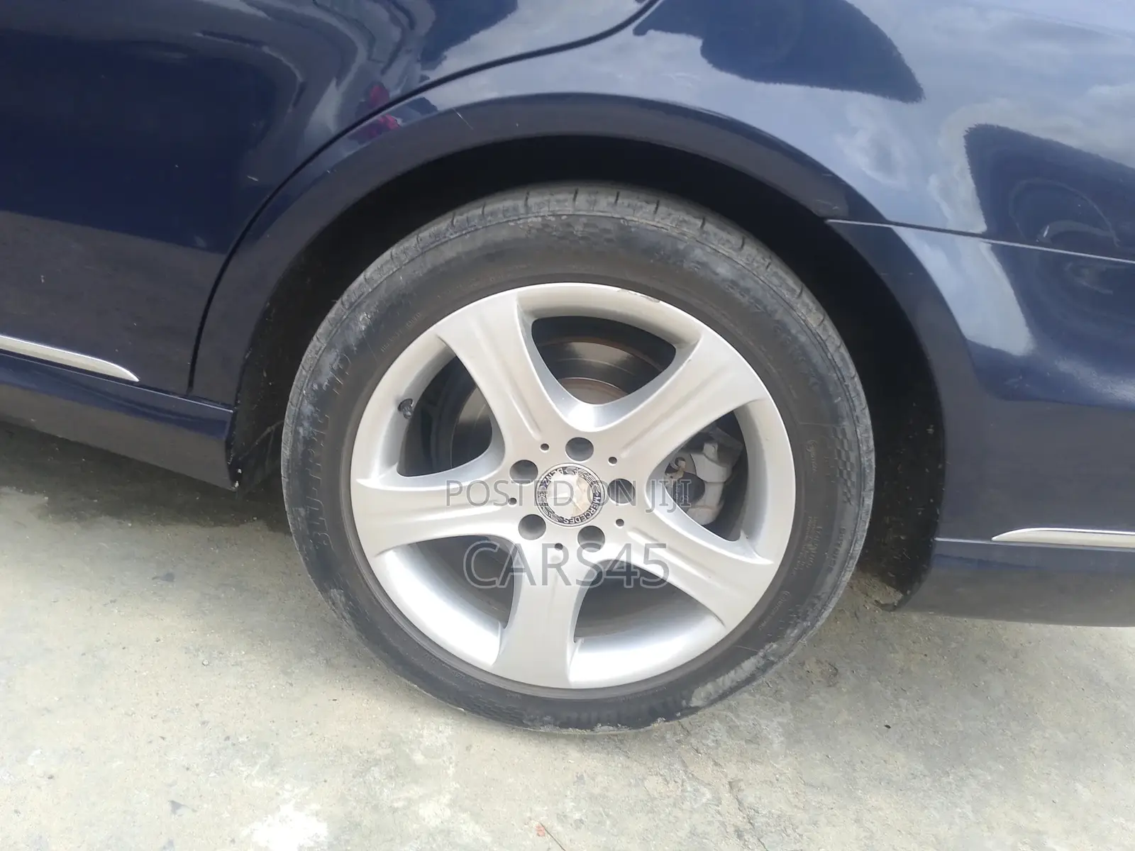 Mercedes-Benz E350 2015 Blue