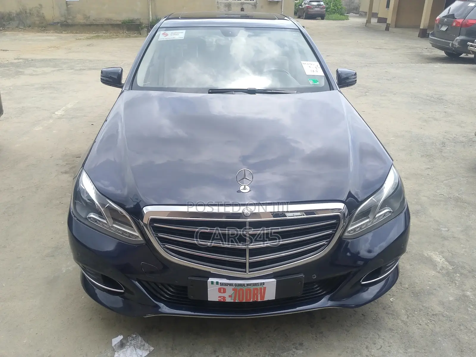 Mercedes-Benz E350 2015 Blue