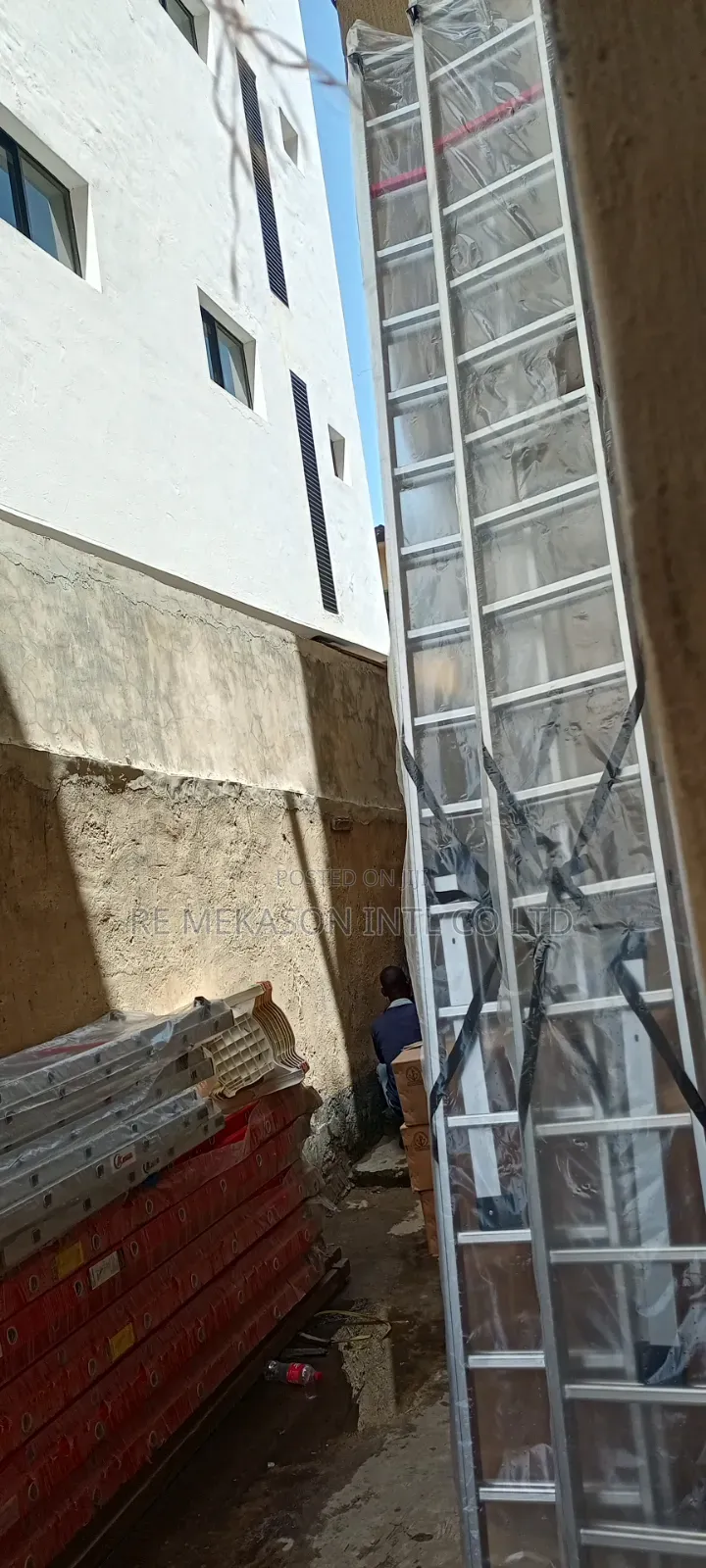 18x2(36ft) Aluminum Extension Ladder