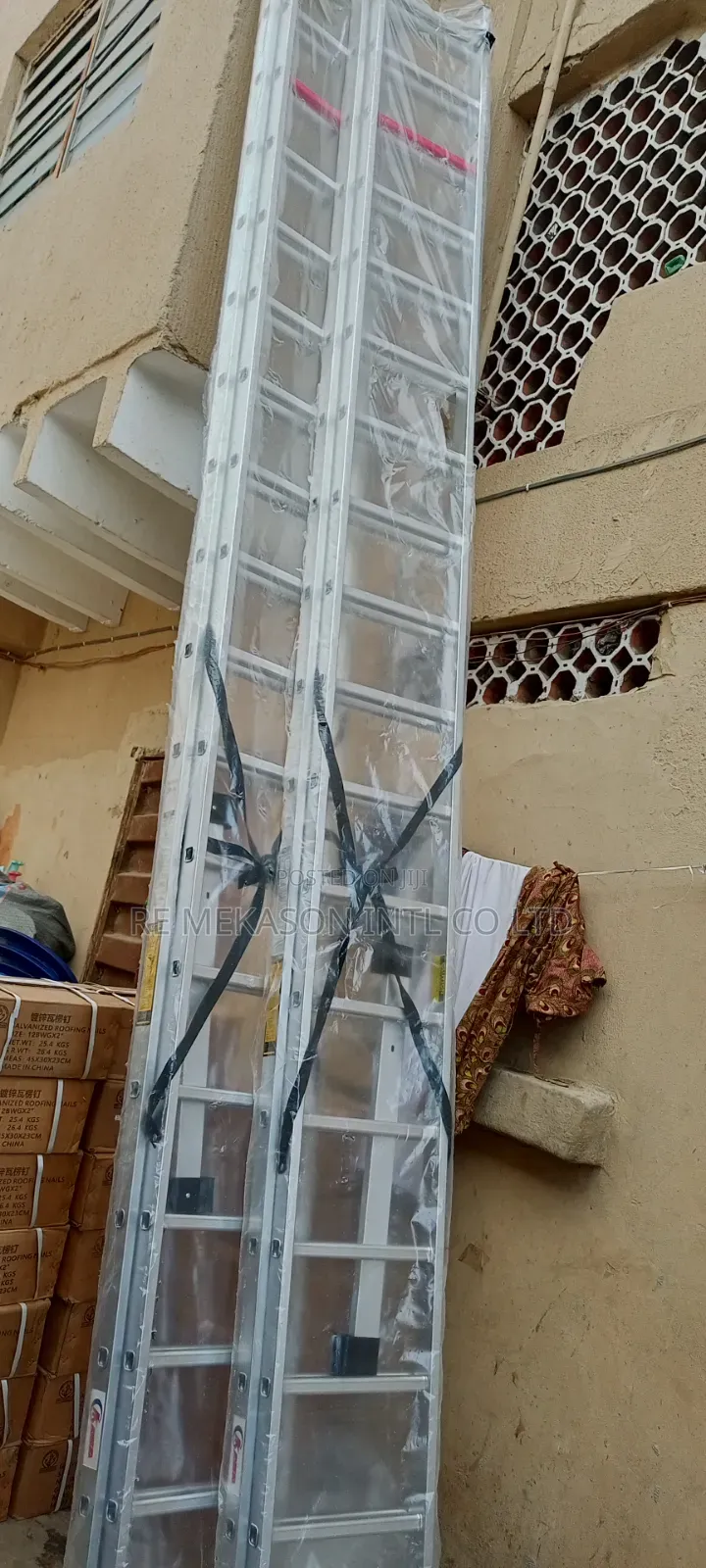 18x2(36ft) Aluminum Extension Ladder