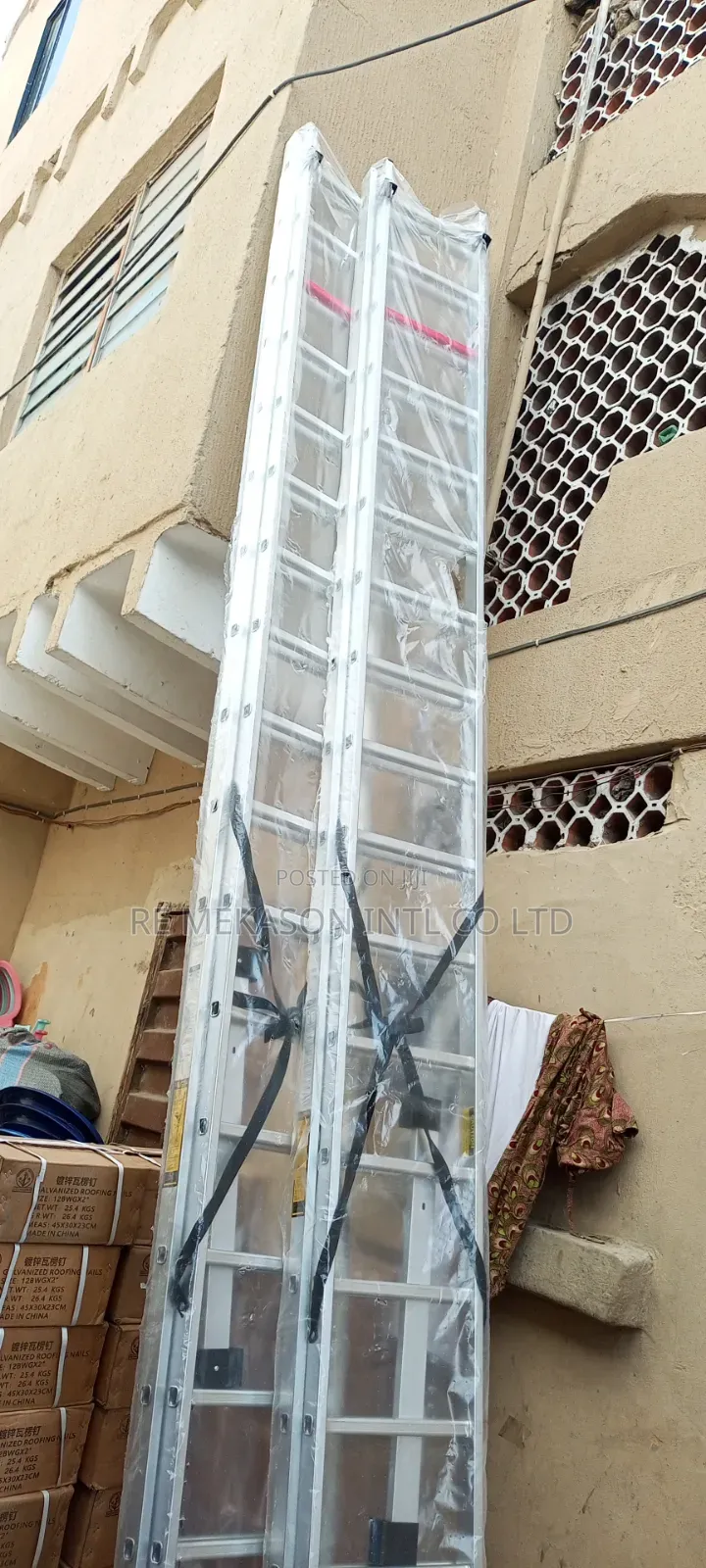 18x2(36ft) Aluminum Extension Ladder