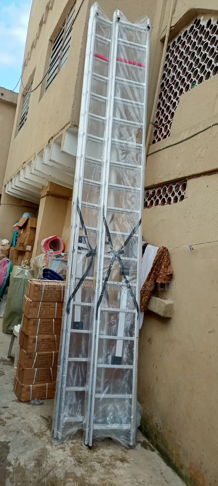 18x2(36ft) Aluminum Extension Ladder