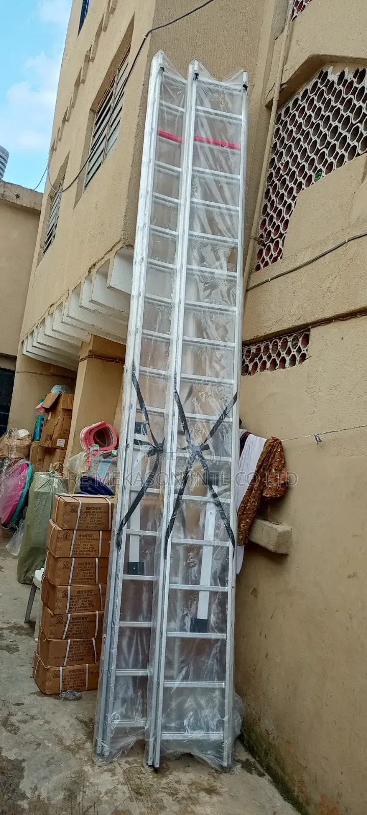 18x2(36ft) Aluminum Extension Ladder