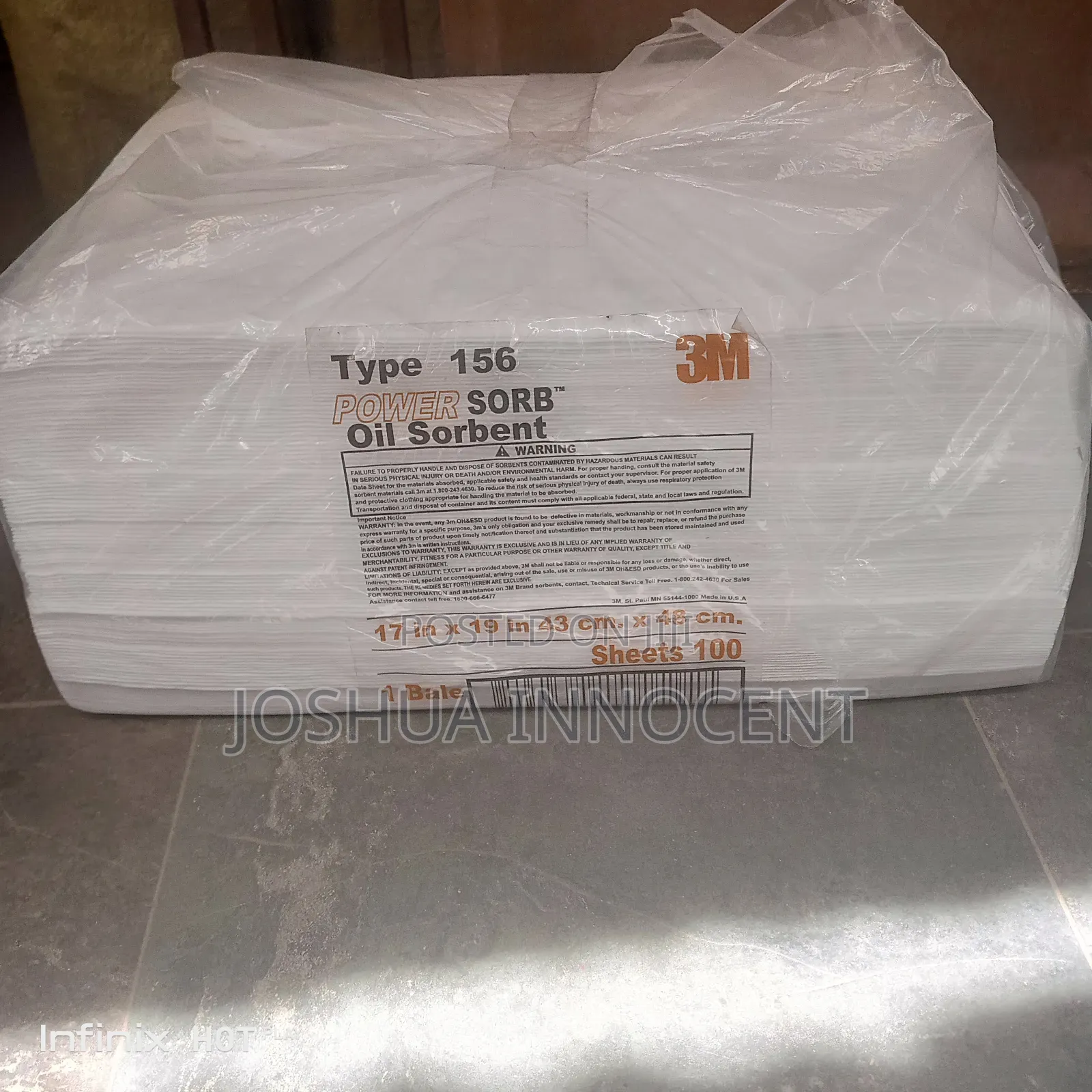 Oil Adsorbent Pad