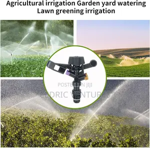 3/4" Plastic Rotating Irrigation Head Water Sprinkler