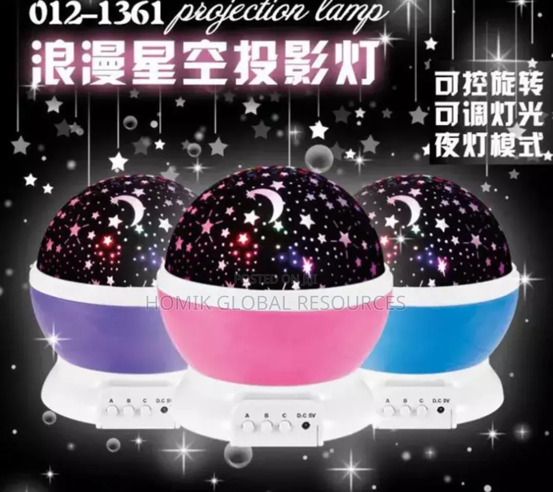 Star Master Dream Rotating Projection Lamp