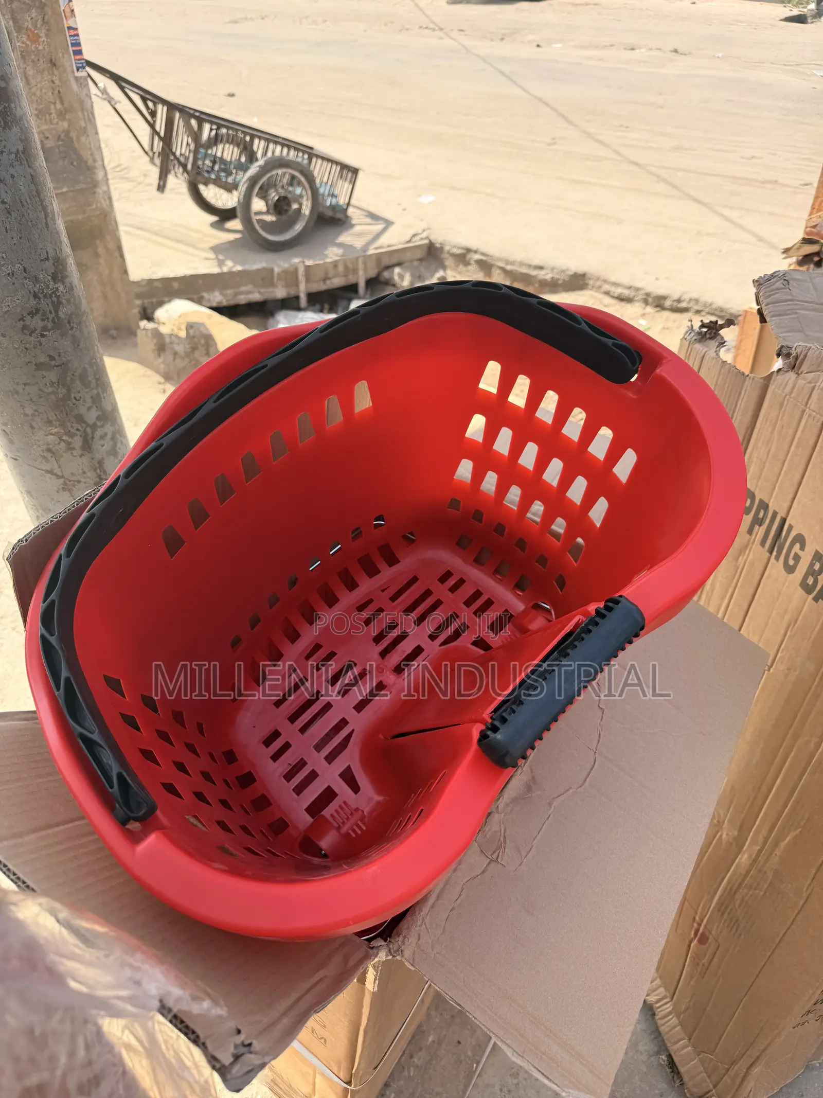 Supermarket Basket Trolley