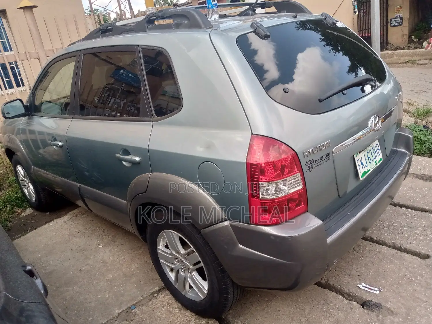 Hyundai Tucson 2007 Green