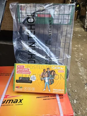 Gotv Decoder With Antenna With One-Month Free Complete Set