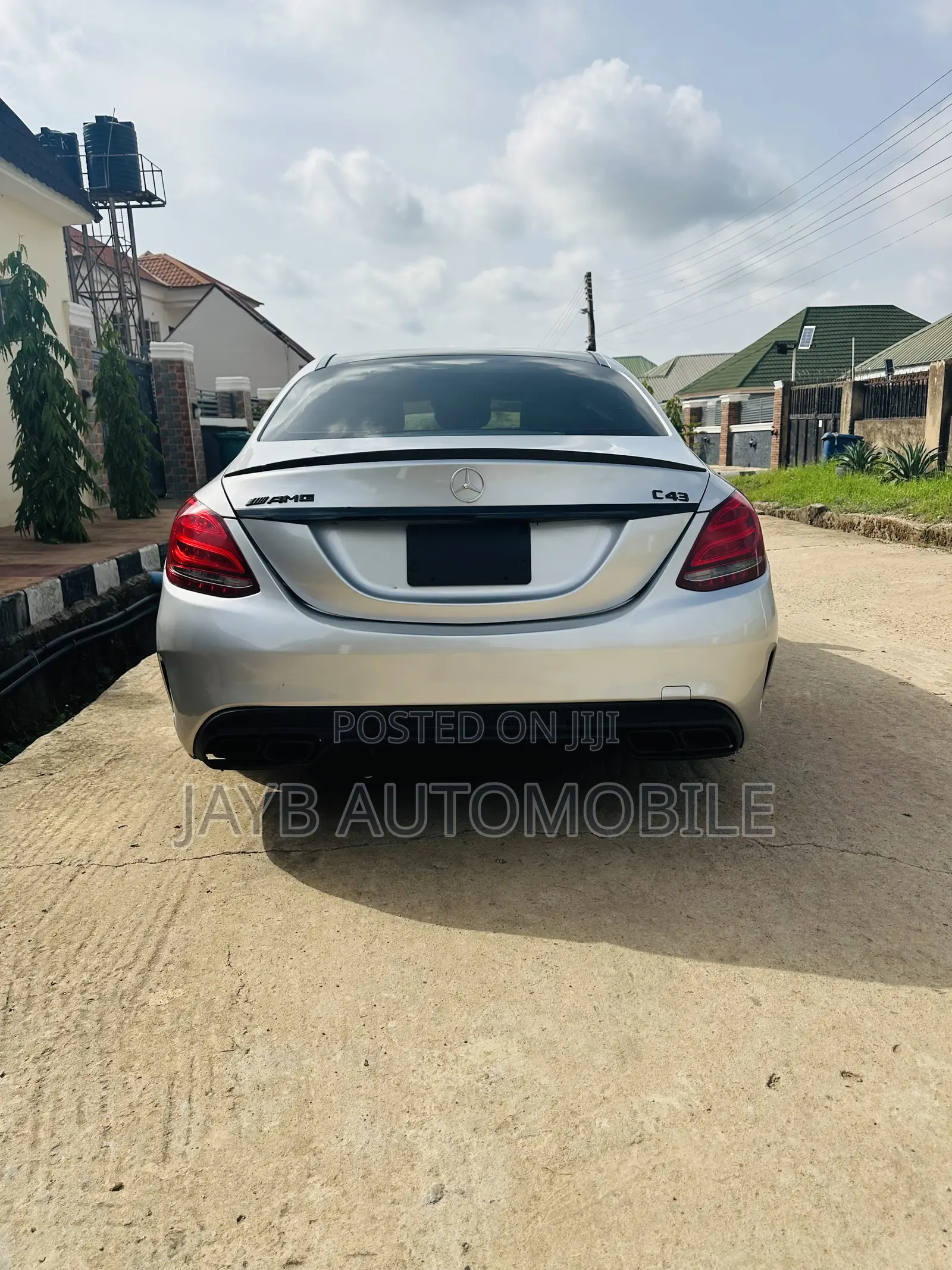Mercedes-Benz C43 4Matic Sedan AWD (3.0L V6 9AM) 2017 Silver