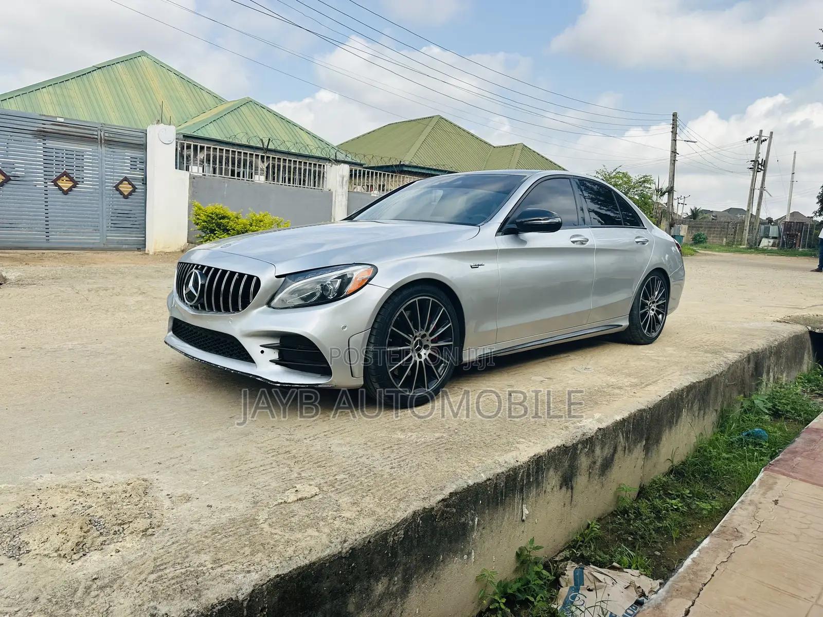 Mercedes-Benz C43 4Matic Sedan AWD (3.0L V6 9AM) 2017 Silver