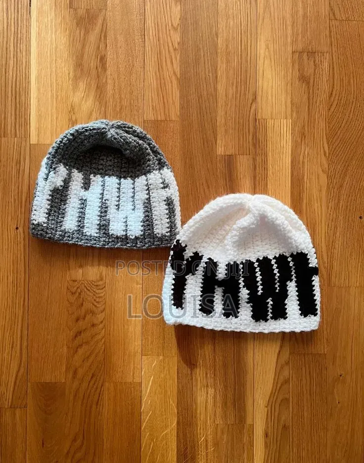 Crochet Skull Hat