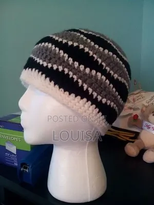 Crochet Skull Hat