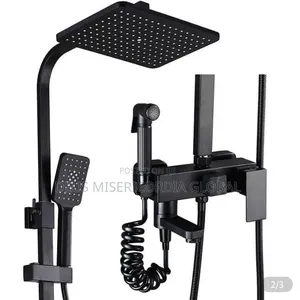 Black Shower Mixer