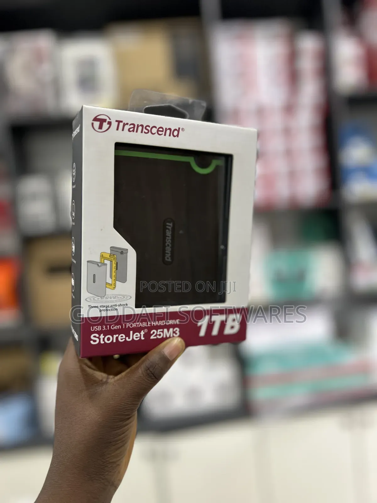 Transcend 1tb Shockproof Hard Drive