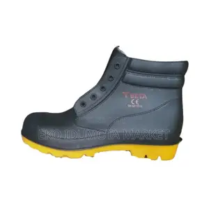 Steel Toe Safety Ankle Rain Boot