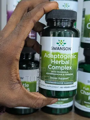 Swanson Ashwagandha Rhodiola Ginseng 9-Herb Adaptogen | Lagos