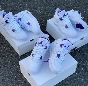 Air Jordan 4 Metallic Purple Sneaker Now Available in Store*