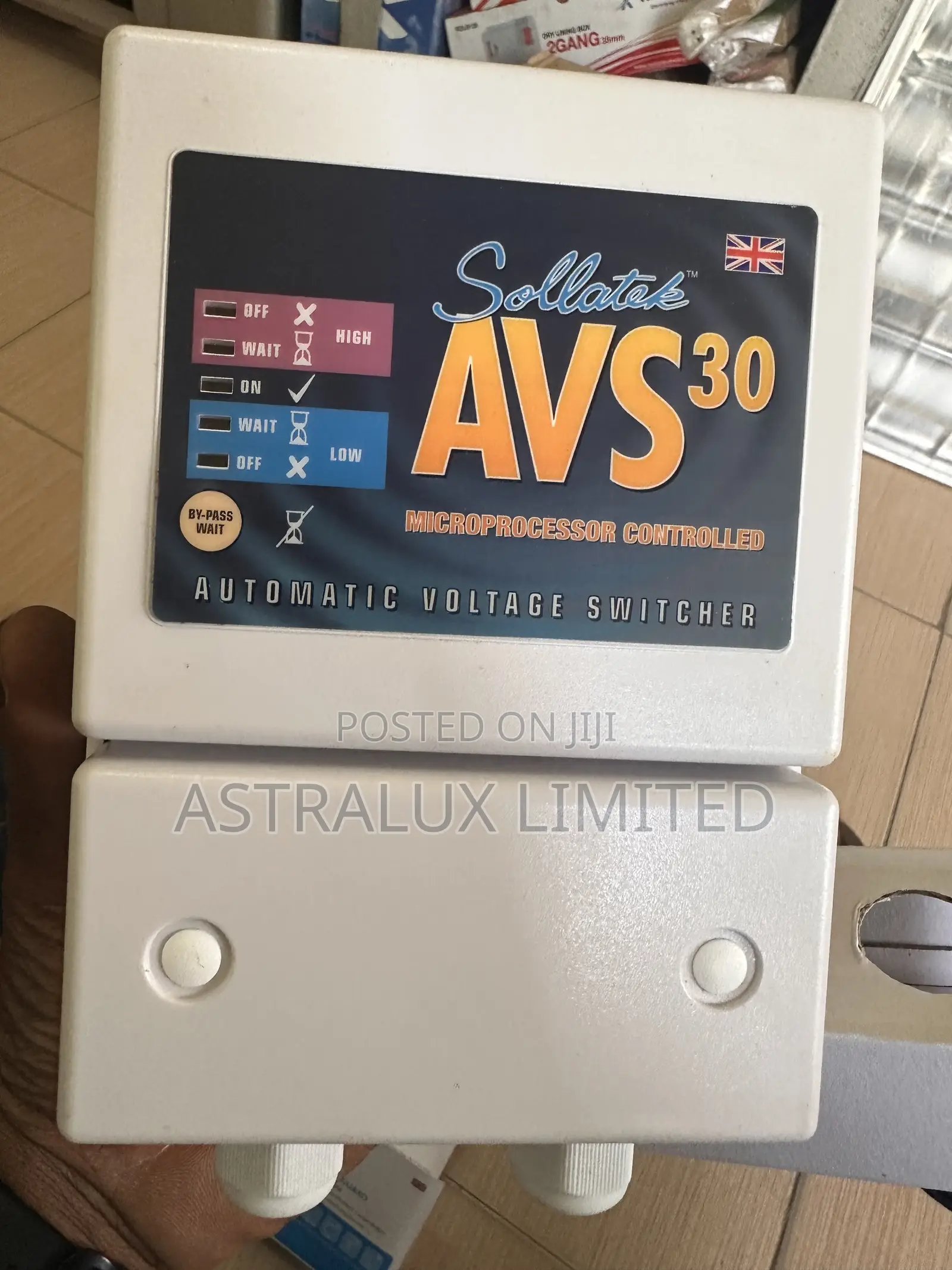 Original Uk 30a Avs Sollatek
