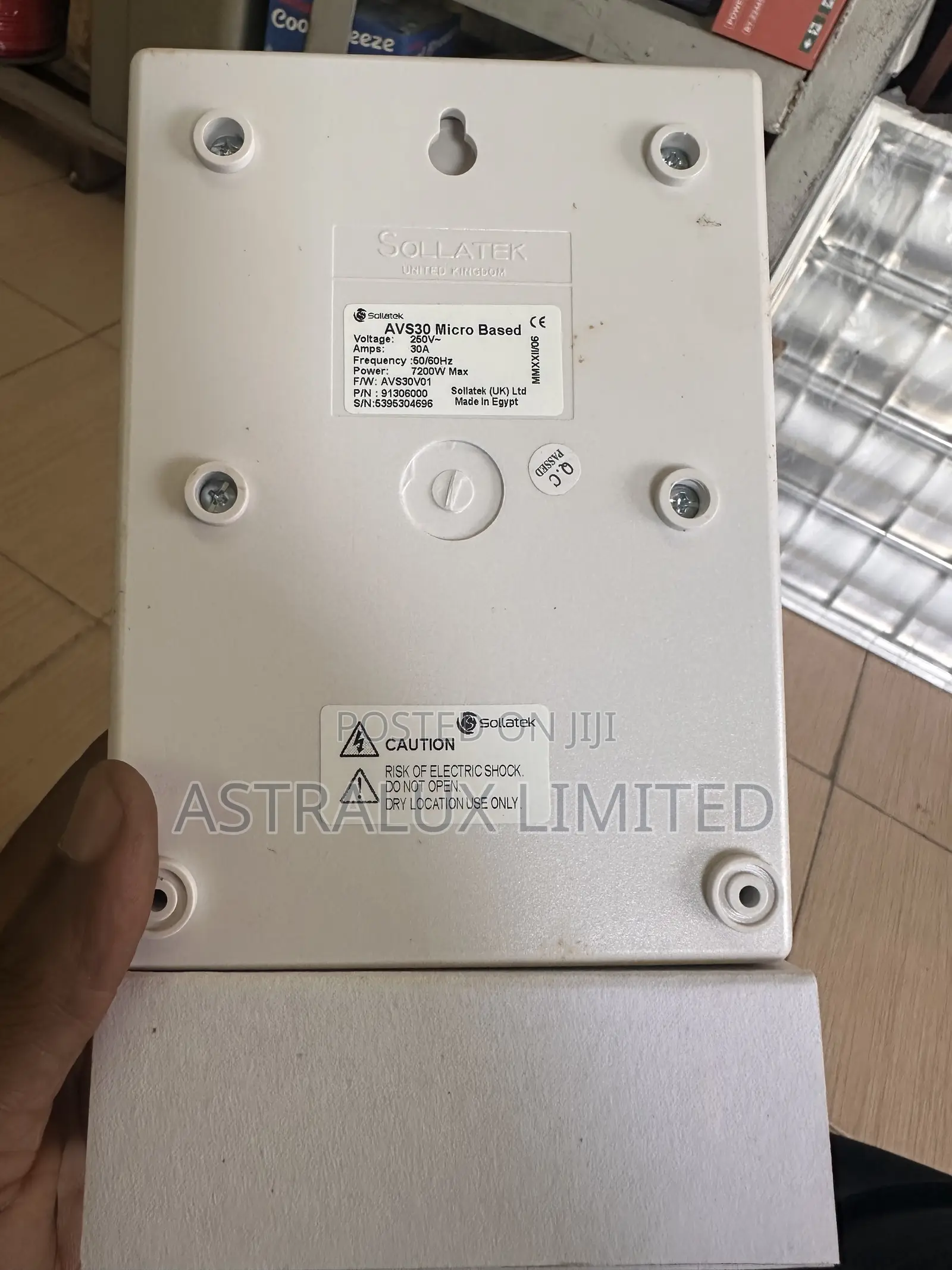 Original Uk 30a Avs Sollatek