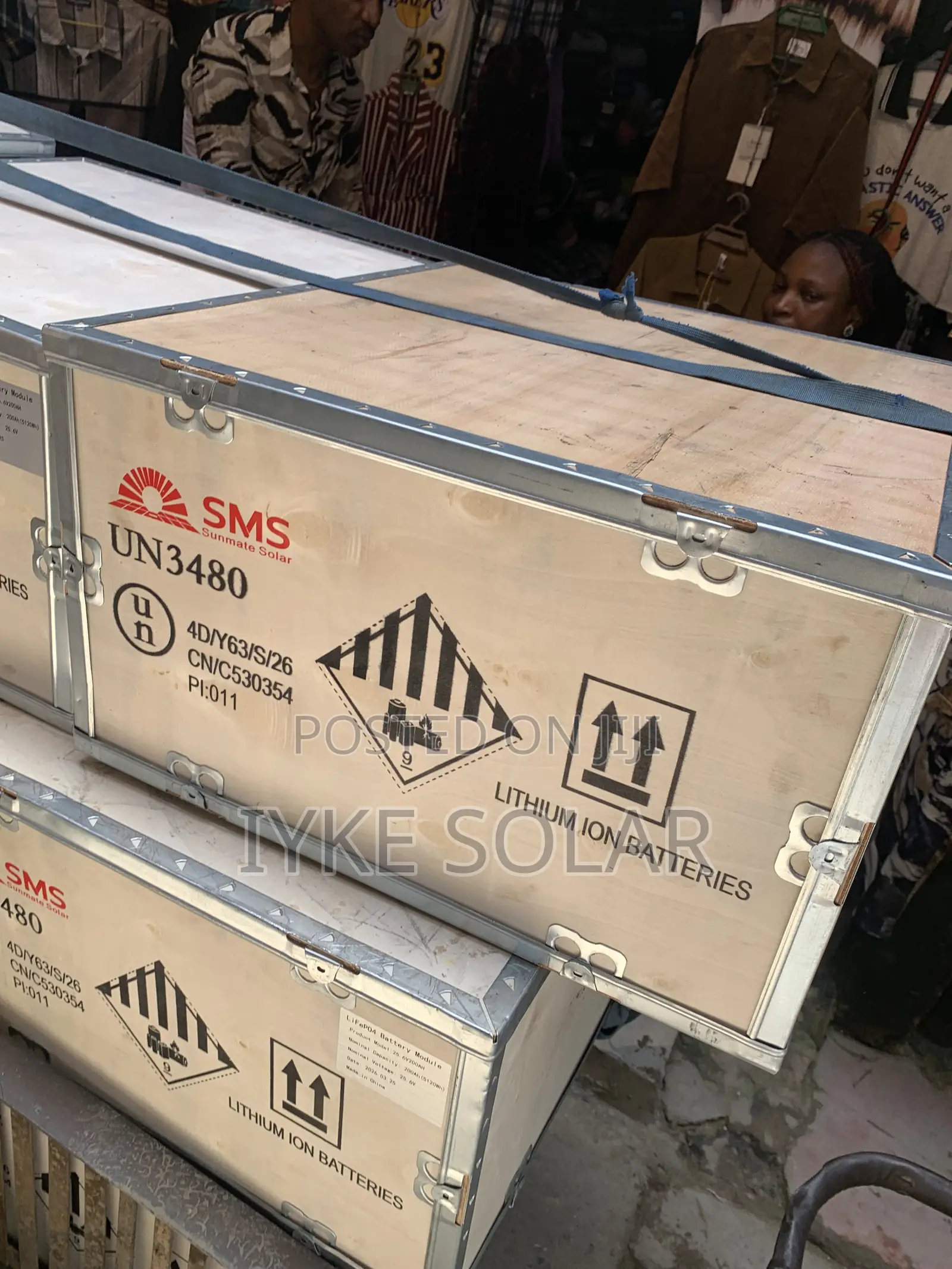 5kwh 24v SMS Lithium Ion Battery
