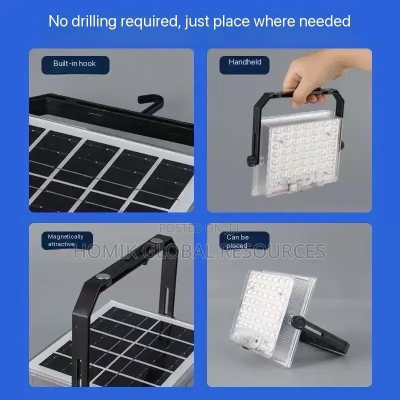 Super Bright Solar Rechargeable Floodlight