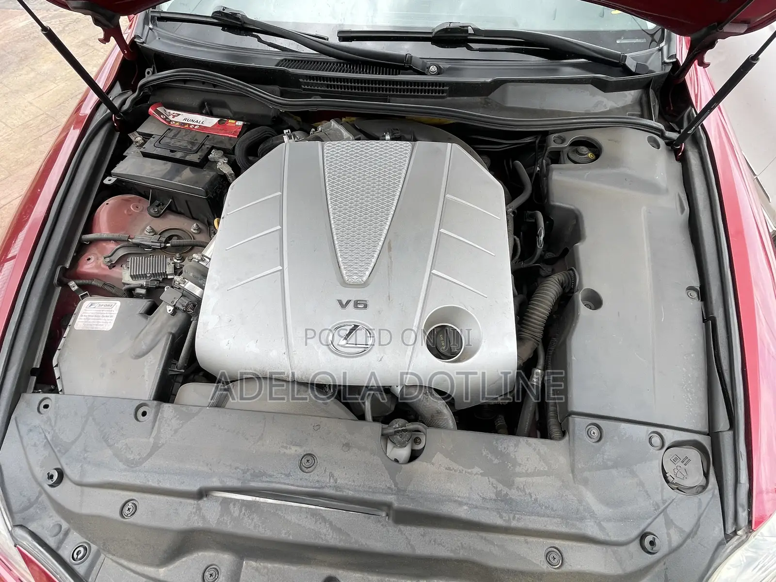 Lexus IS 350 2010 Red