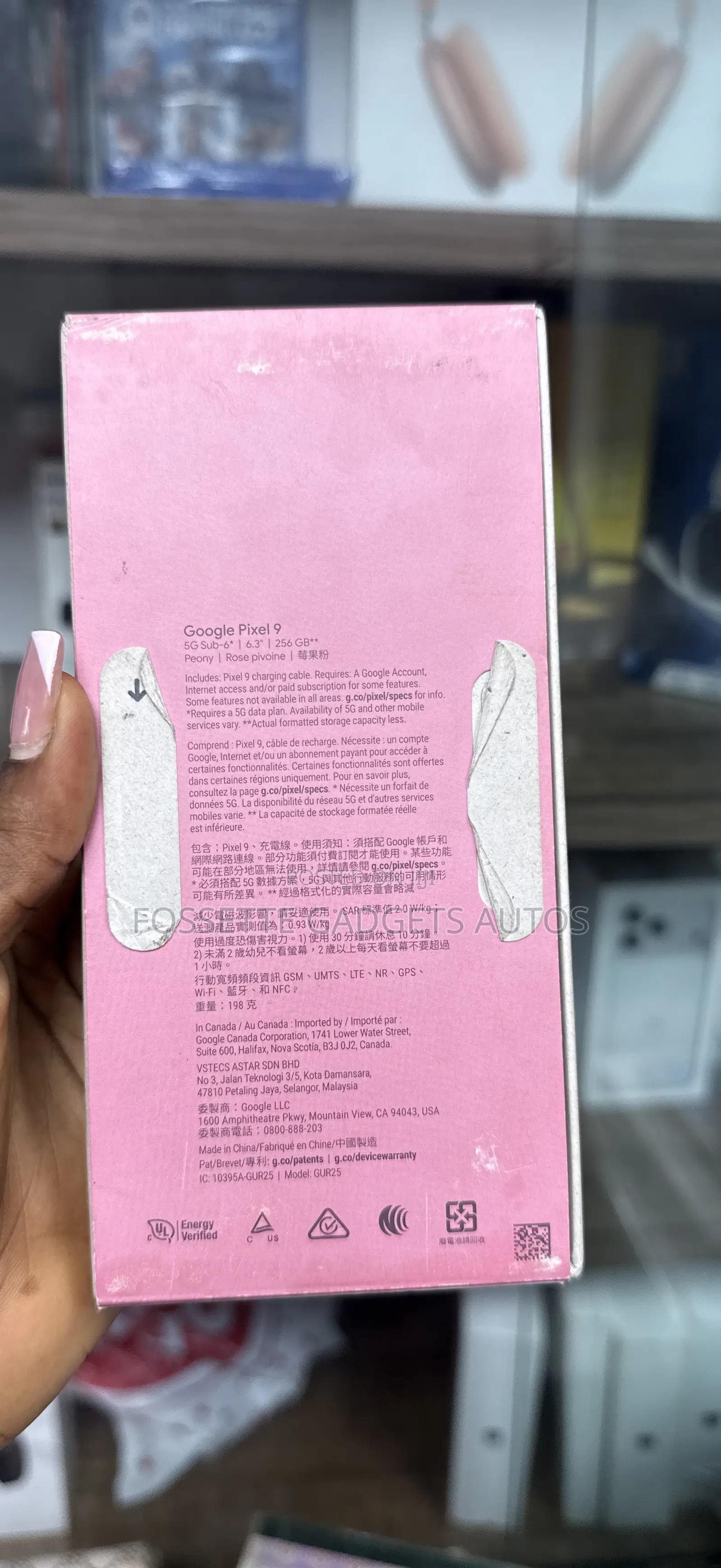 New Google Pixel 9 256 GB Pink