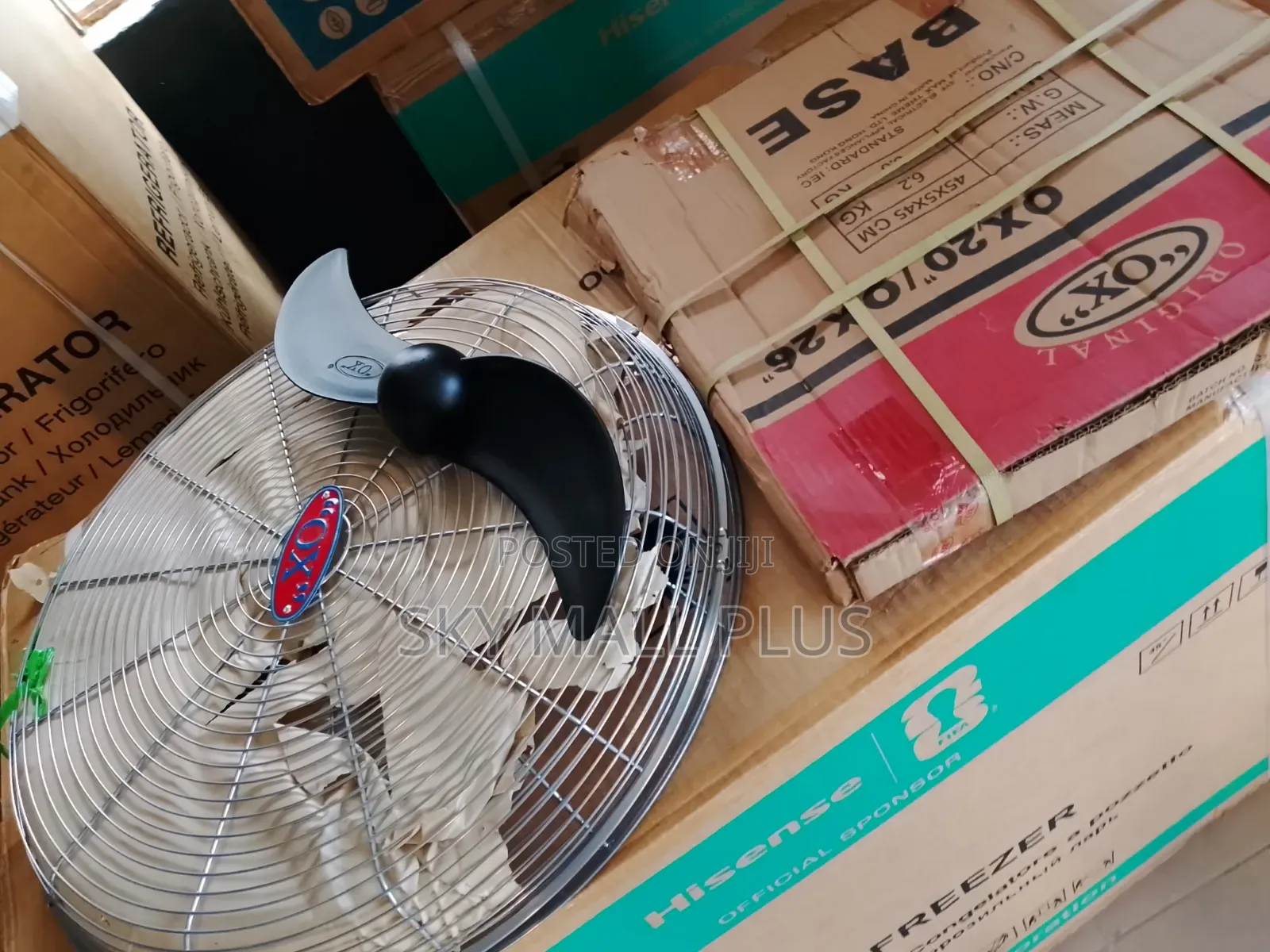 Ox Fan Adjustable Height and Speed