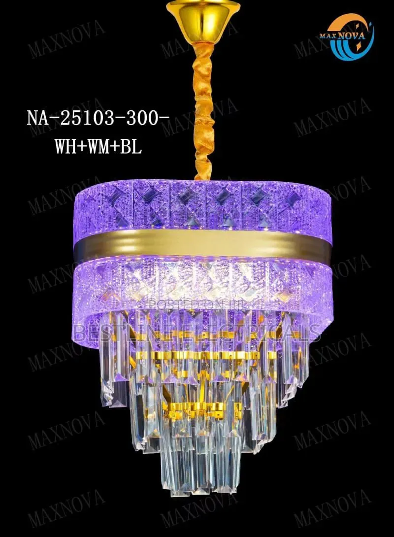 Led Cristal Chandelier Light Available
