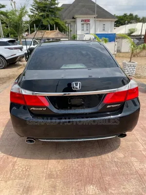 Honda Accord Sport 4dr Sedan (2.4L 4cyl 6M) 2014 Black