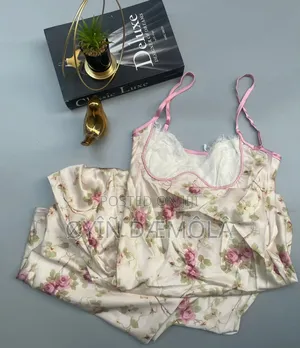 Floral Lacey Satin Dress