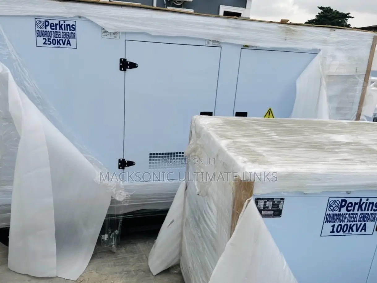 Whisper Silent Perkins Sp250kva Soundproof Generator 100% Copper