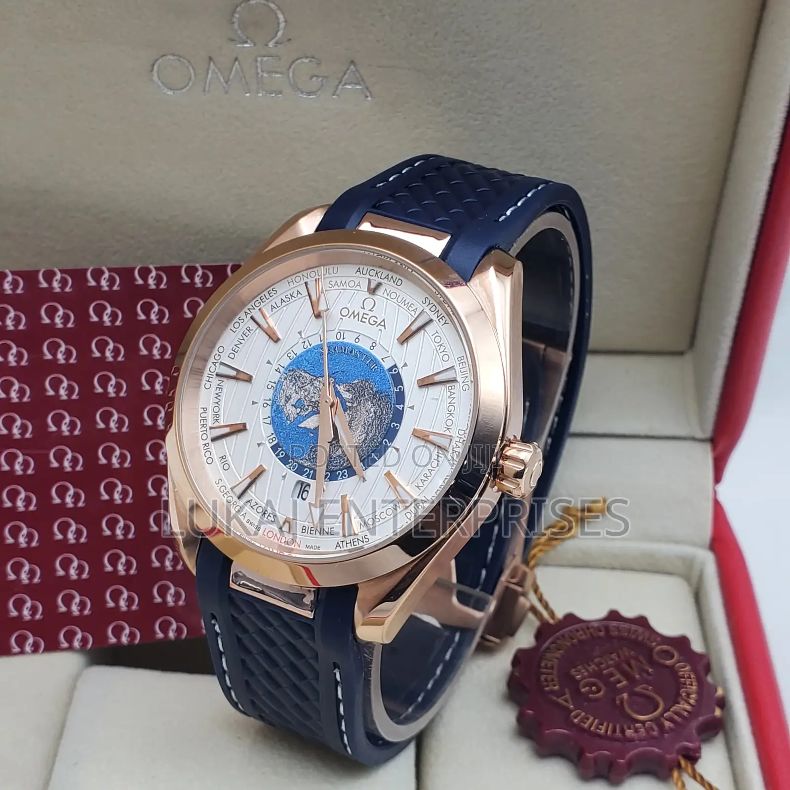 Omega Automatic Leather