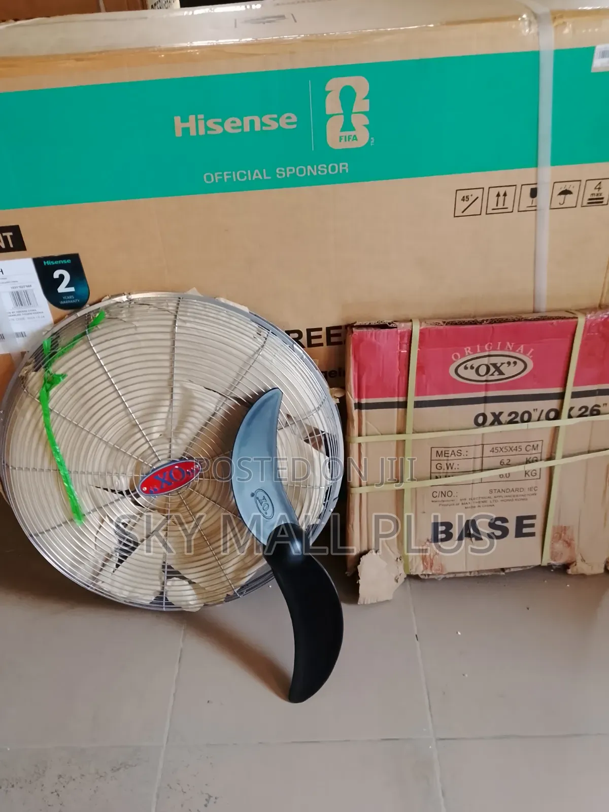 Ox Fan Strong Engine Low Power Usage