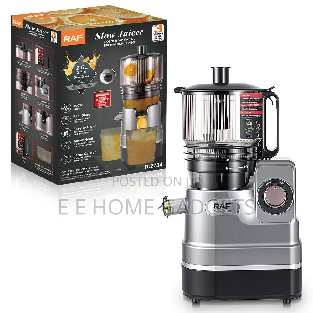 Raf Powerful 300w Multifunction Industrial Slow Juicer