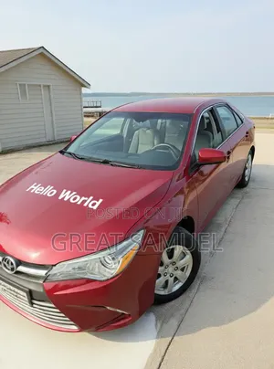 Toyota Camry 2016 Red