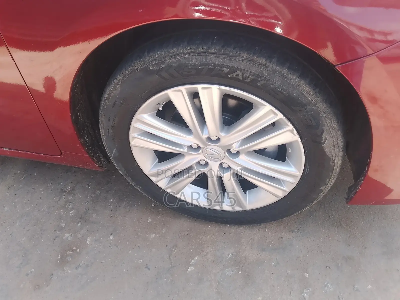 Lexus ES 2013 Burgandy