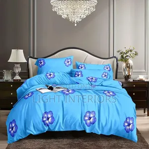 Luxury Duvet Set With Bedsheet and Pillowcases