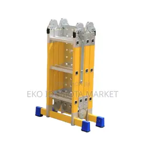 4x3 Foldable Yellow Ladder