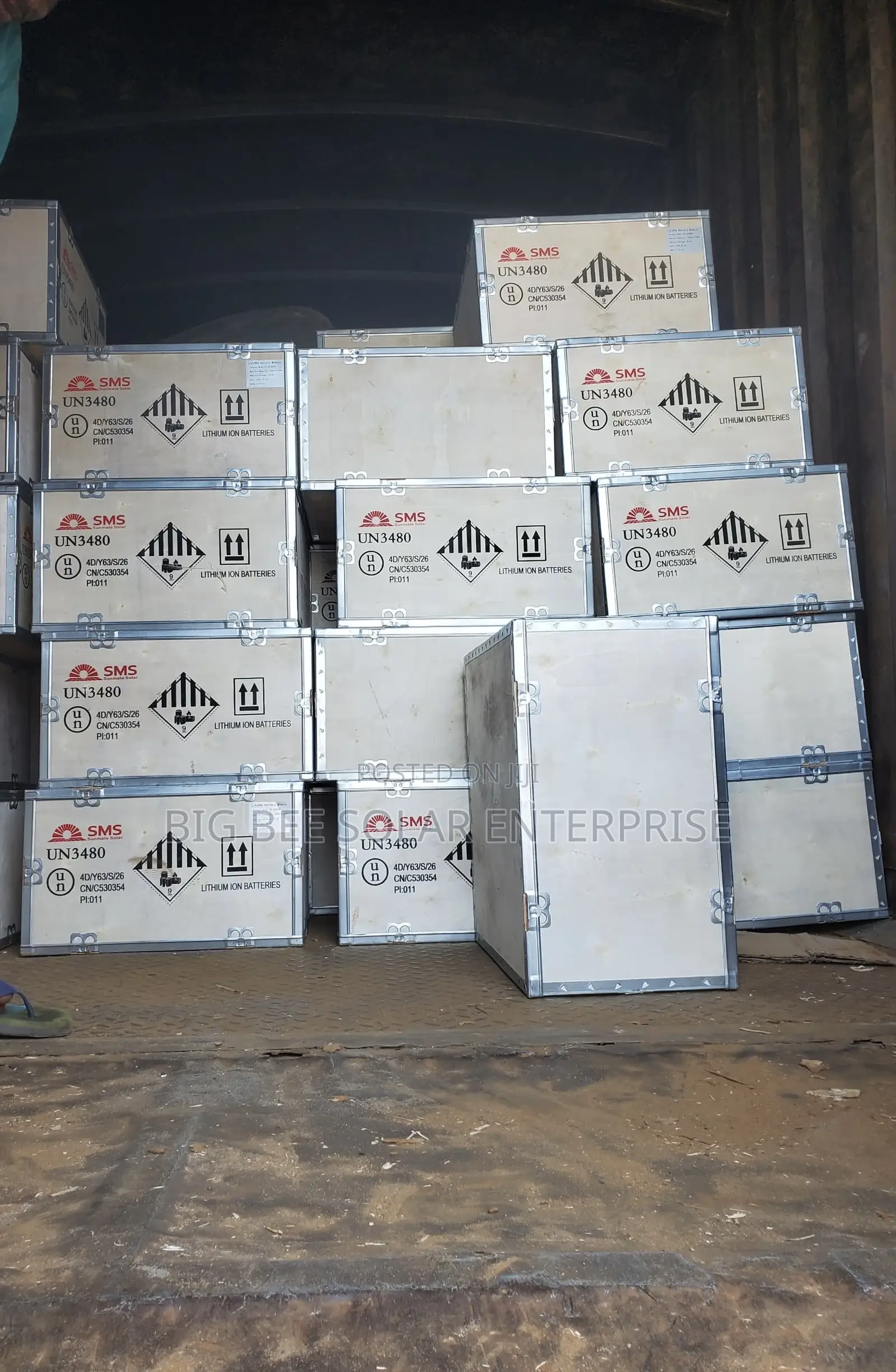5kwh 24v SMS Lithium Ion Battery