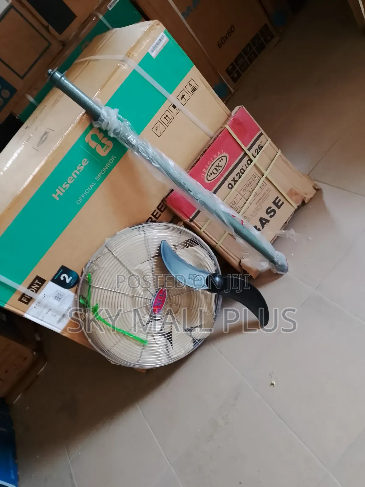 Ox Fan With Multiple Speed Settings