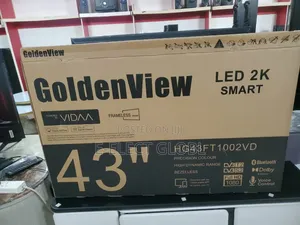 Golden View 43-Inch Smart Led Tv – Full Hd Display, Clear Picture
