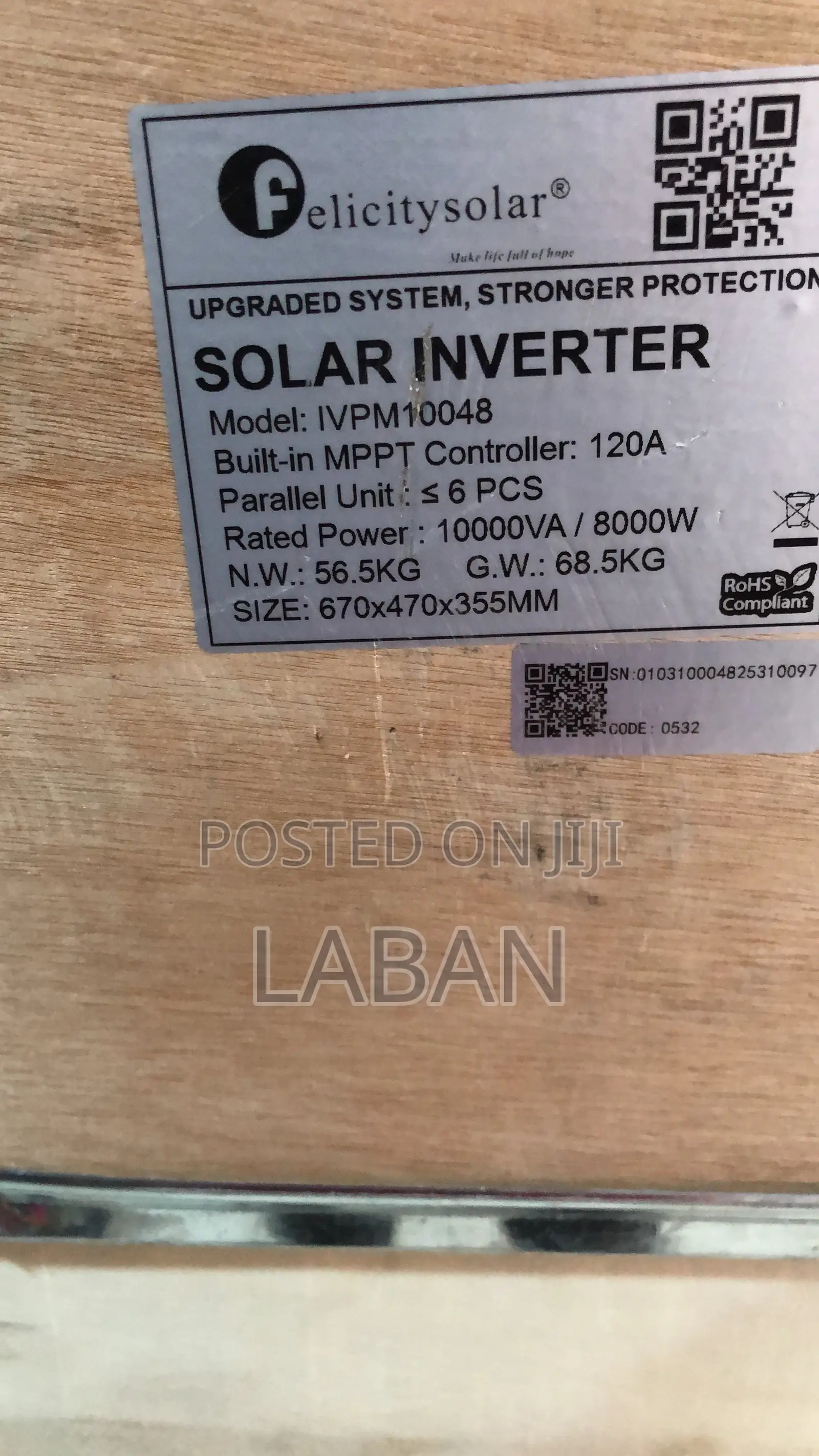 Felicity Solar Battery