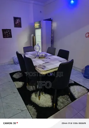 Luxury Marble Dinning + 6 Chairs