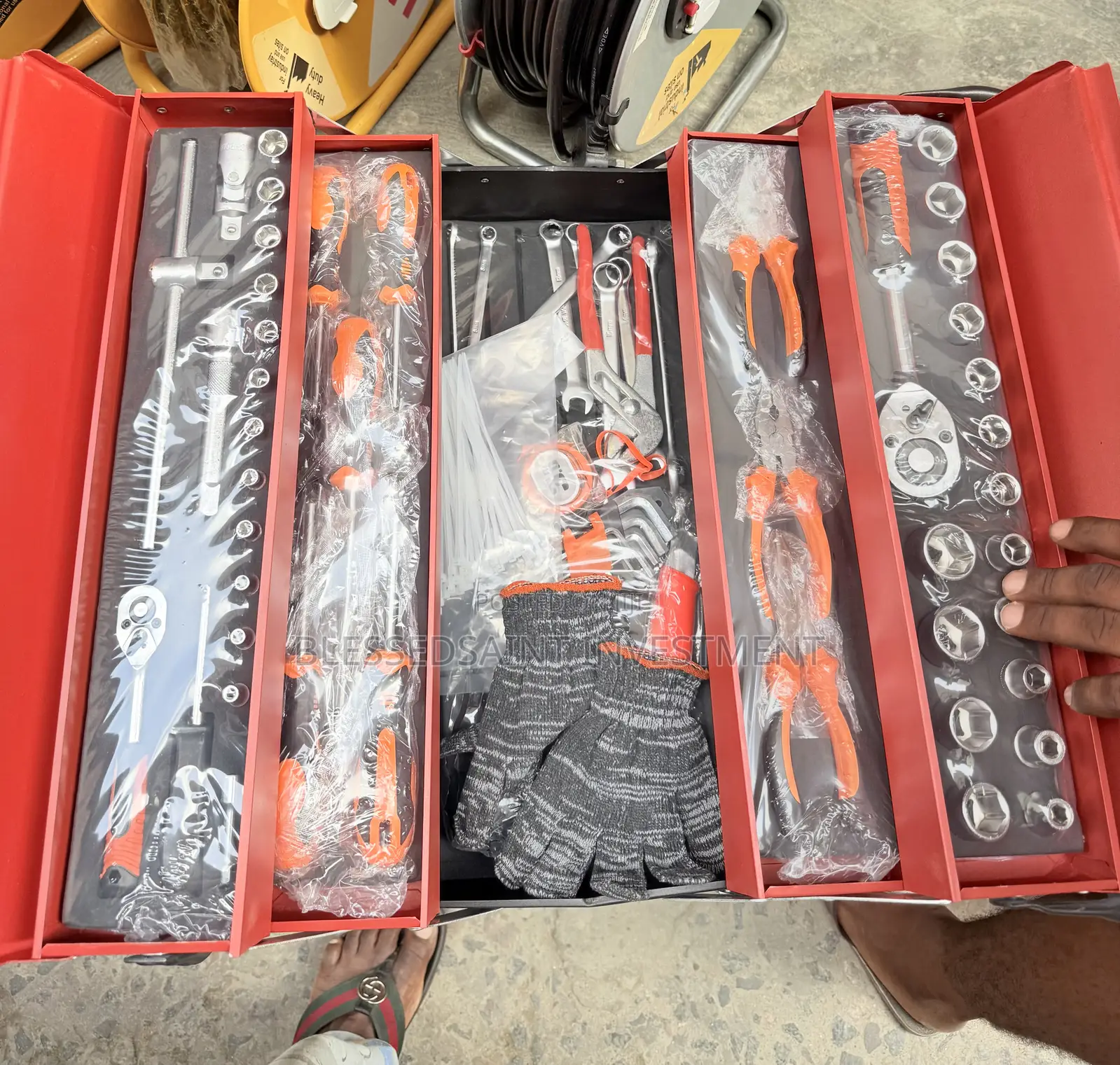 Mechanic Tools Box Set