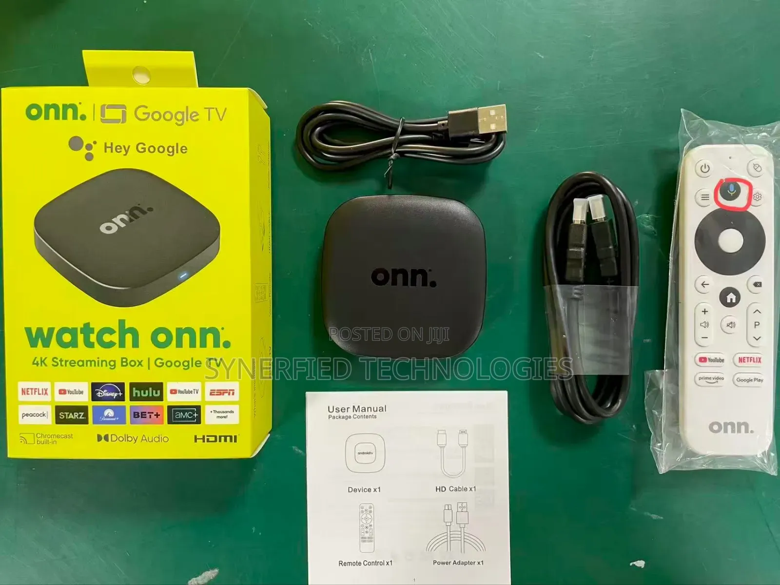 Onn Google Android Tv Streaming Box