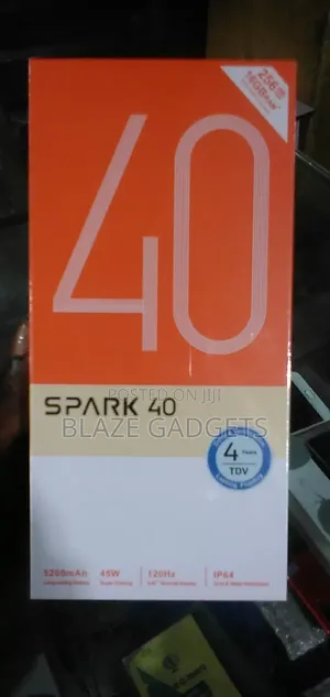 New Tecno Spark 40 256 GB Orange